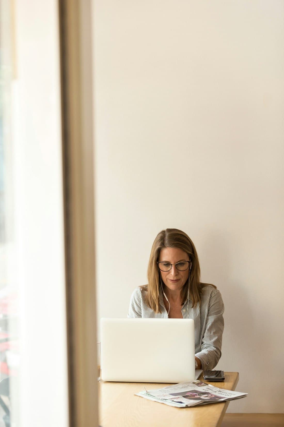 Founder working on an e-commerce brand
